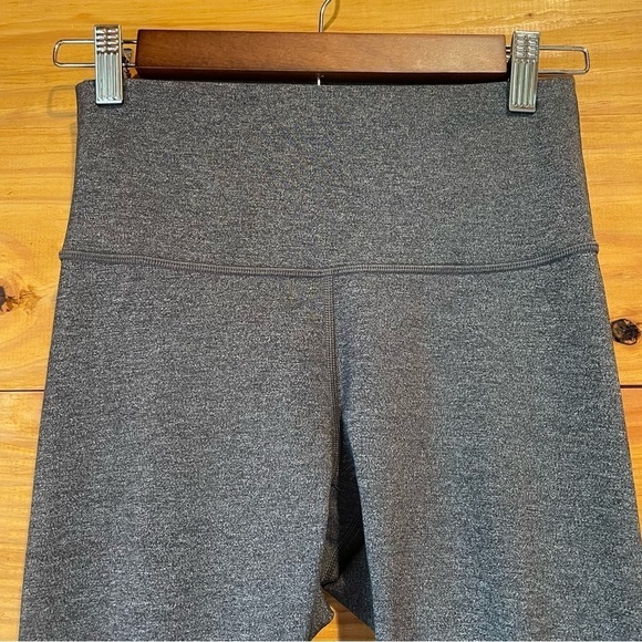 Lululemon Wunder Under High Rise Crop Luxtreme 22” Leggings in Black Grey 6 - Picture 7 of 14
